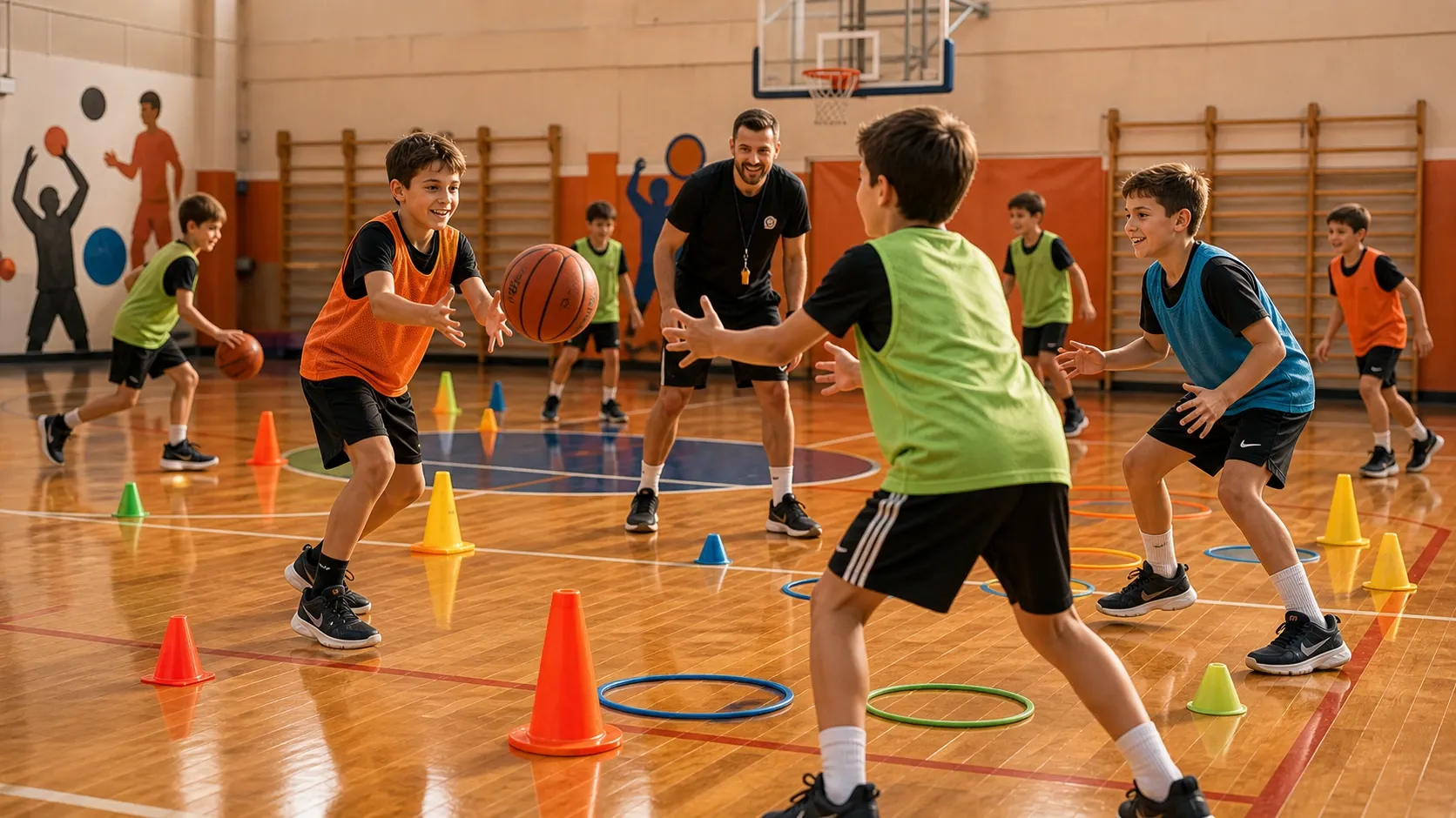 🎁 BONUS 2: 50 Juegos Técnicos para Mini Básquetbol